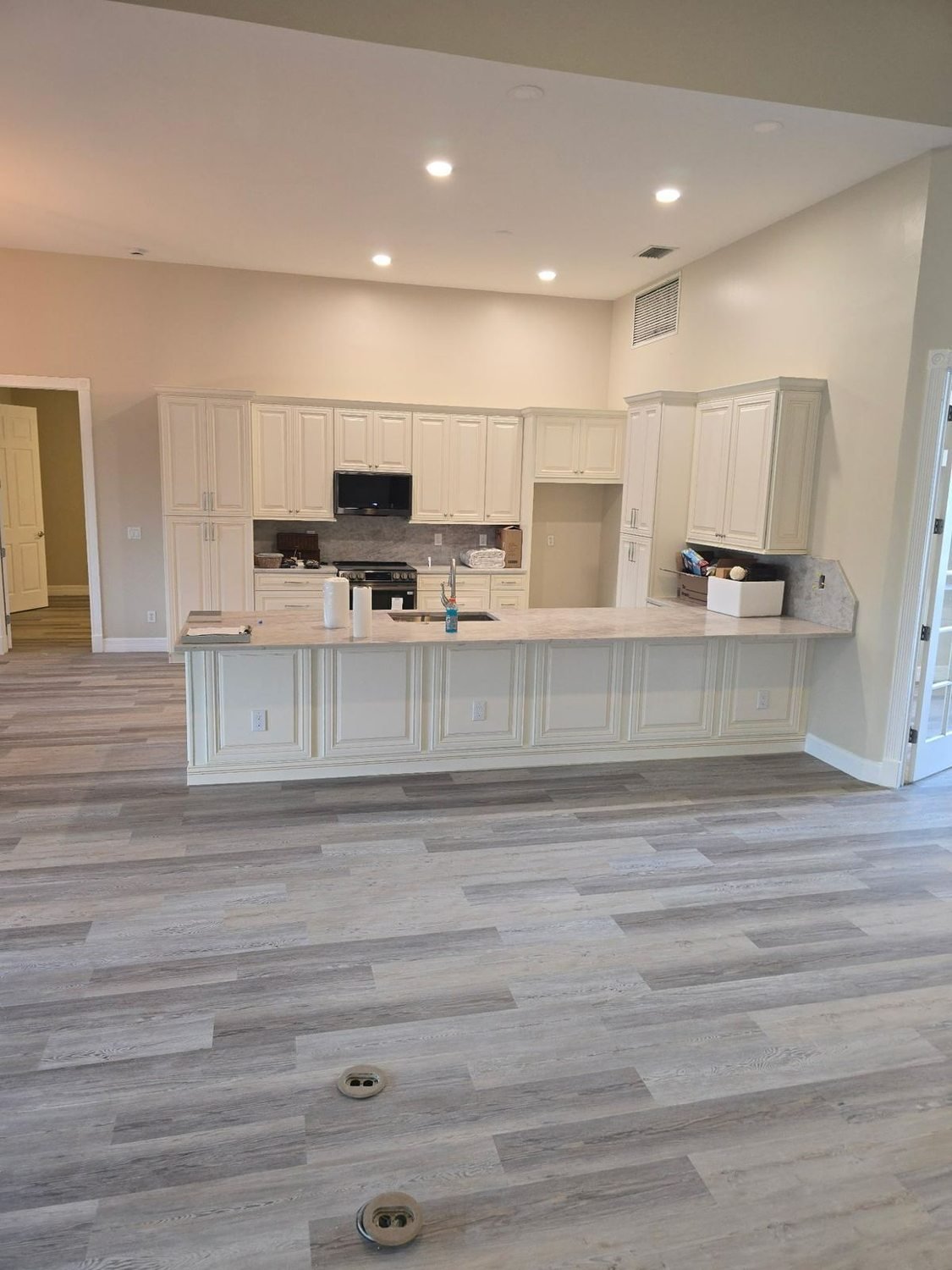 Completed Carter Elite painting and flooring project